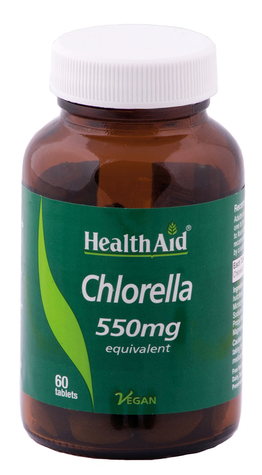 Health Aid Chlorella 550mg 60's - Dennis the Chemist