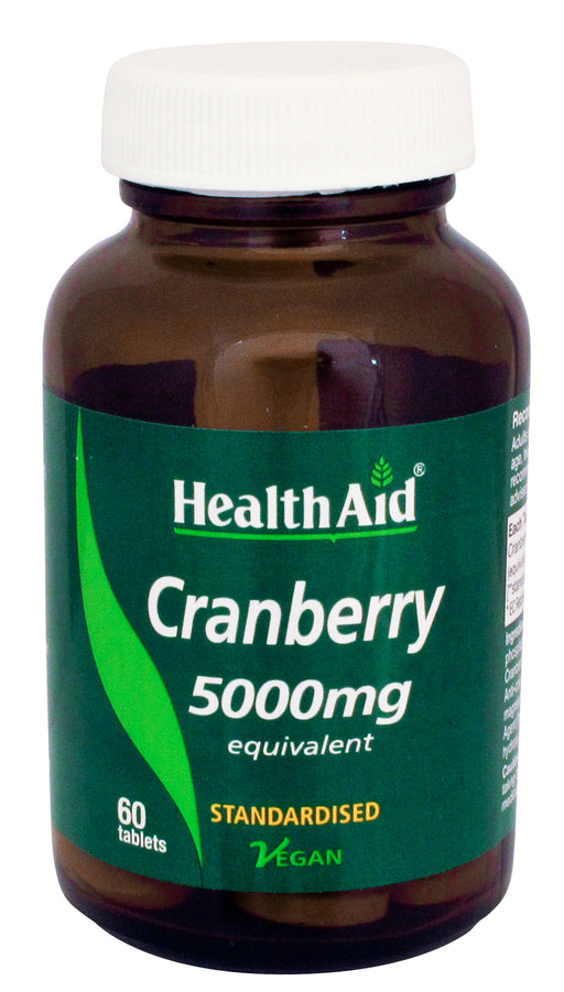Health Aid Cranberry 5000mg 60's - Dennis the Chemist