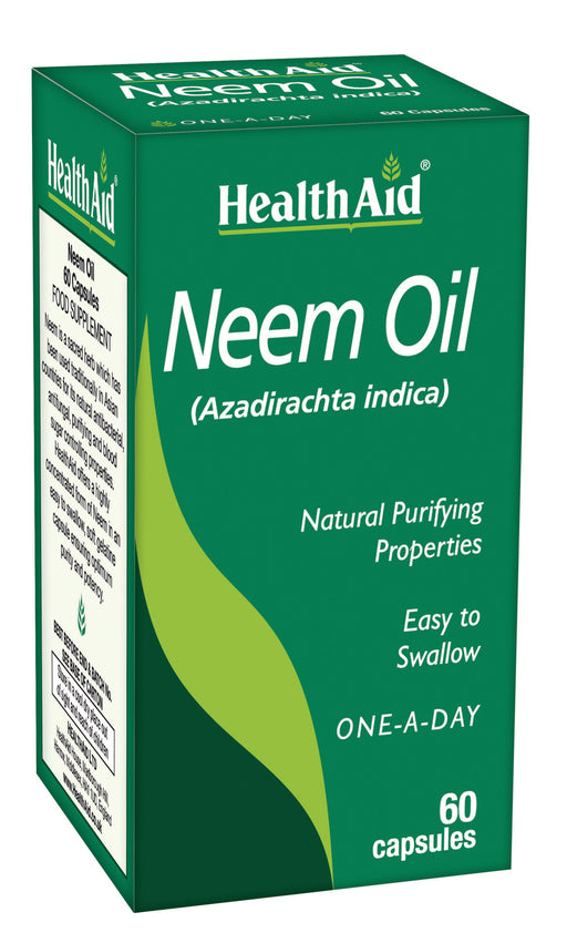 Health Aid Neem Oil 60's - Dennis the Chemist