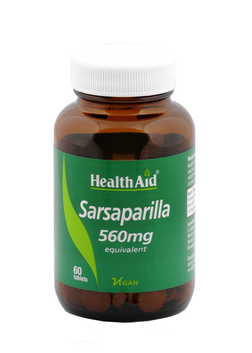 Health Aid Sarsaparilla 560mg 60's - Dennis the Chemist