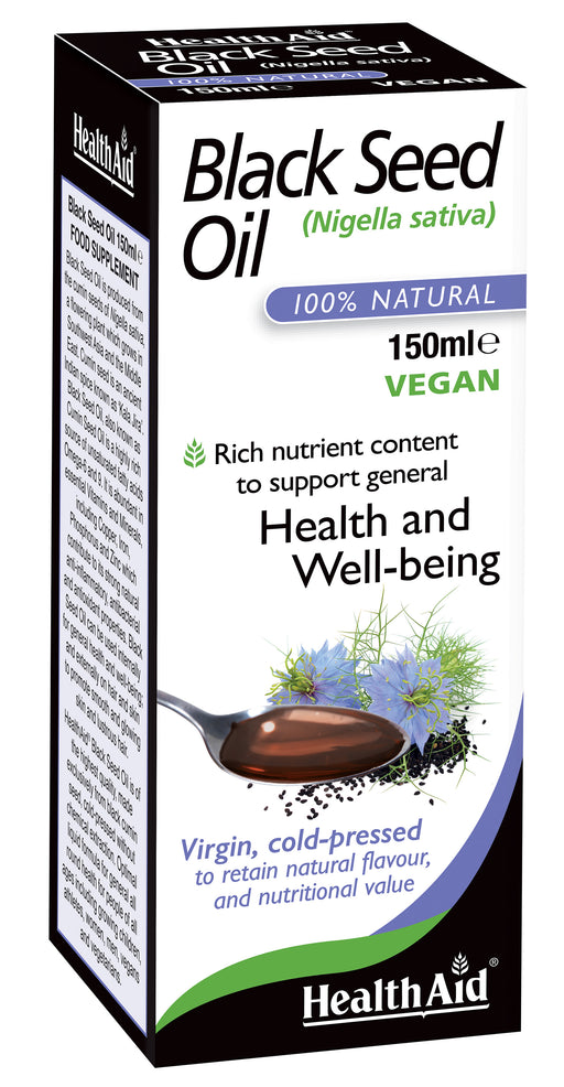 Health Aid Black Seed Oil 150ml - Dennis the Chemist