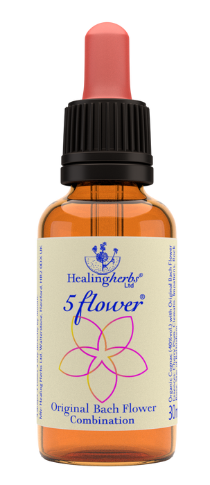 Healing Herbs Ltd 5 Flower Drops Original Bach Flower Combination 30ml - Dennis the Chemist