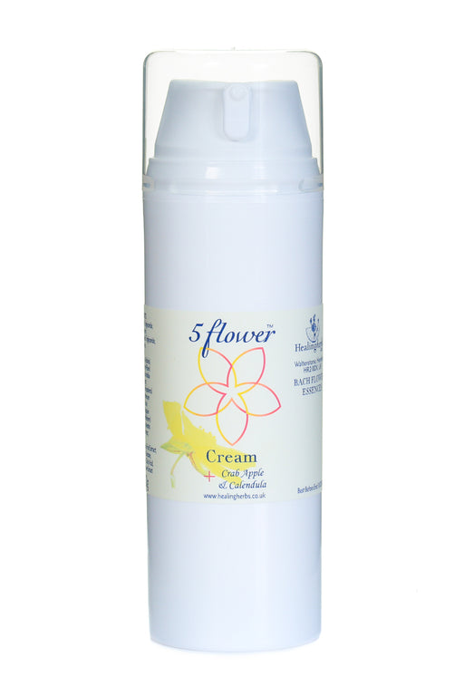 Healing Herbs Ltd 5 Flower Cream with Crab Apple + Calendula 150g - Dennis the Chemist