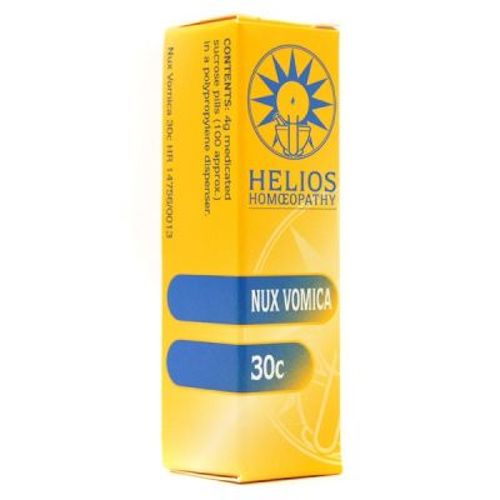 Helios Nux Vomica 30c 100's - Dennis the Chemist