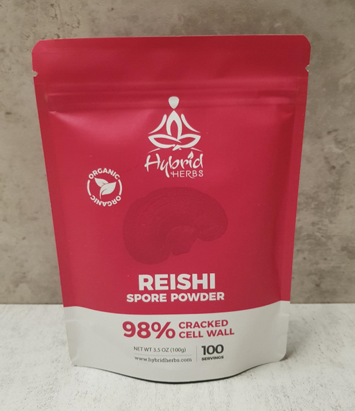 Hybrid Herbs Reishi Spore Powder 100g - Dennis the Chemist