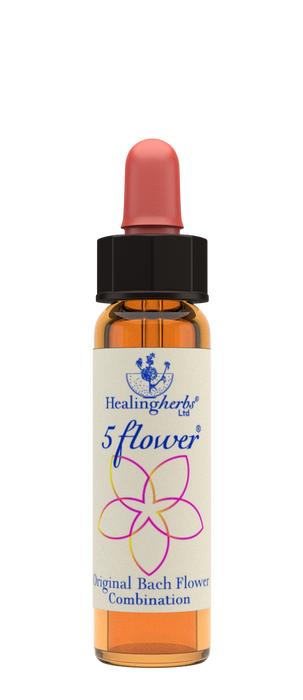 Healing Herbs Ltd 5 Flower Drops Original Bach Flower Combination 10ml - Dennis the Chemist