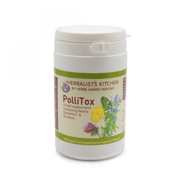Herbalist's Kitchen by Herbs Hands Healing PolliTox 150's - Dennis the Chemist