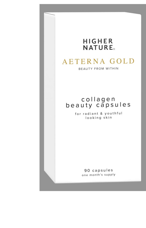 Higher Nature Aeterna Gold Collagen Beauty Capsules 90's (formerly Restructuring Complex) - Dennis the Chemist