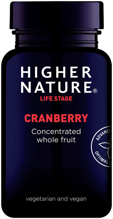 Higher Nature Cranberry Concentrated Whole Fruit 90's - Dennis the Chemist
