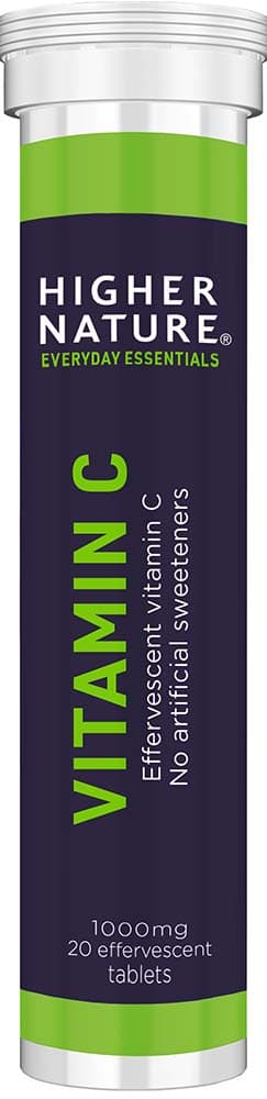 Higher Nature Vitamin C Effervescent 1000mg 20's - Dennis the Chemist