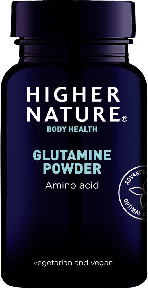 Higher Nature Glutamine Powder Amino Acid 200g - Dennis the Chemist