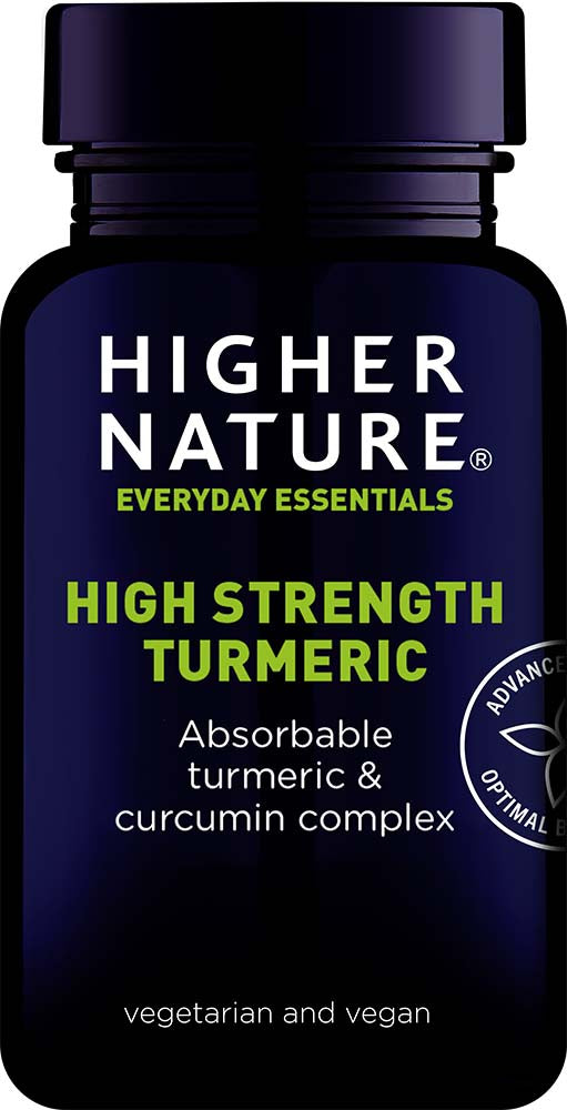 Higher Nature High Strength Turmeric 60's - Dennis the Chemist
