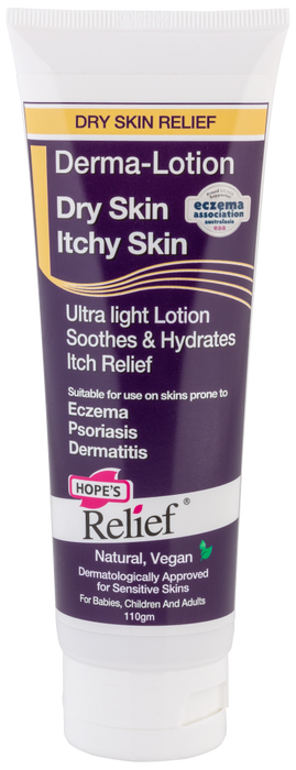 Hope's Relief Derma-Lotion Dry Skin Itchy Skin 110g - Dennis the Chemist