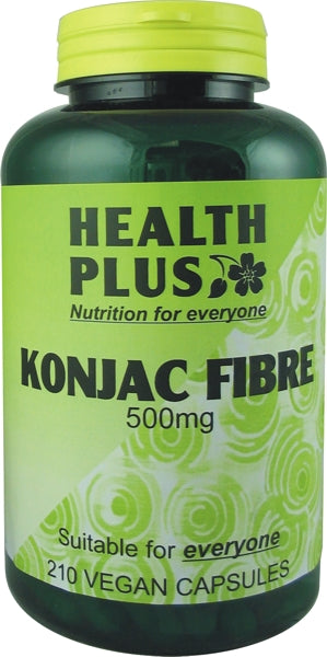 Health Plus Konjac Fibre 500mg 210's - Dennis the Chemist