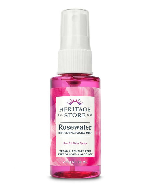 Heritage Store Rosewater Refreshing Facial Mist 59ml - Dennis the Chemist
