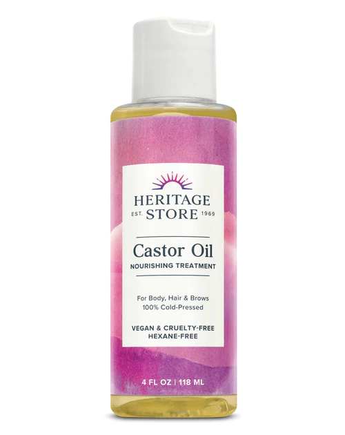 Heritage Store Castor Oil 118ml - Dennis the Chemist
