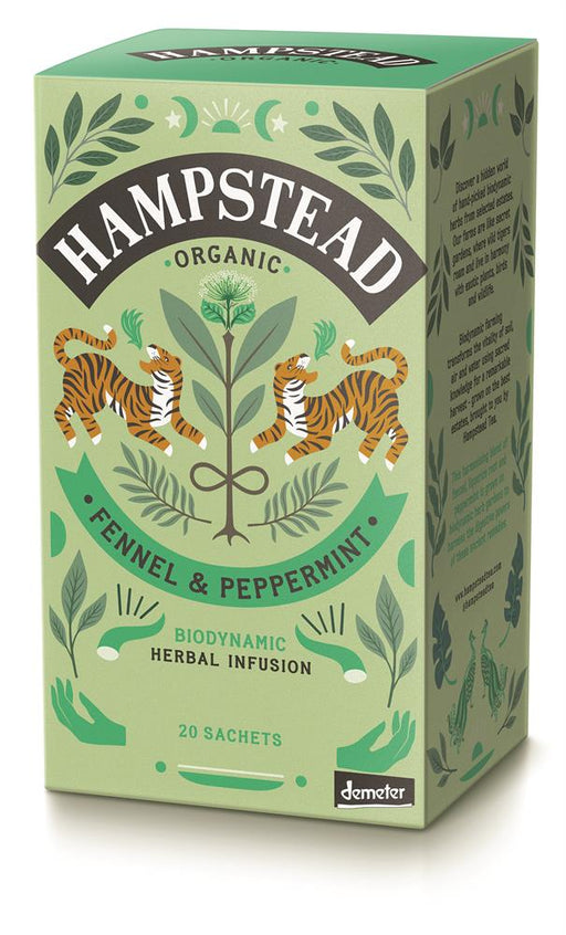 Hampstead Tea Organic Fennel & Peppermint Tea 20's - Dennis the Chemist