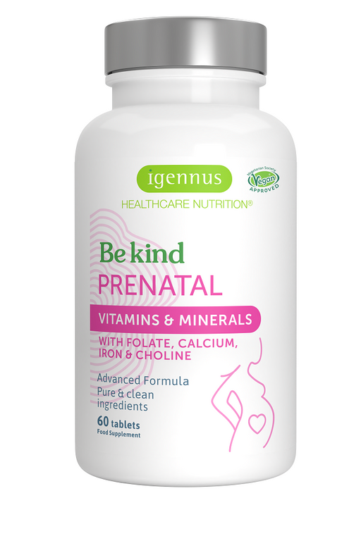 Igennus Be Kind Prenatal Vitamins & Minerals 60's - Dennis the Chemist