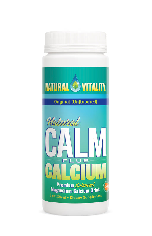 Natural Calm Plus Calcium, Unflavored - 226g - Dennis the Chemist