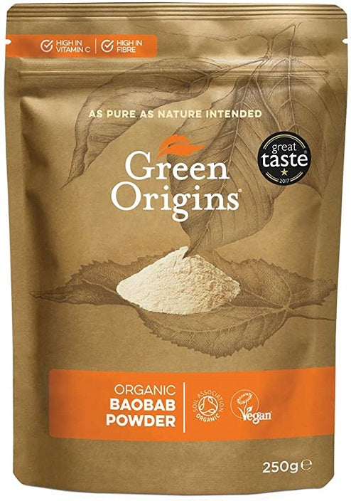 Organic Baobab Powder - 250g - Dennis the Chemist