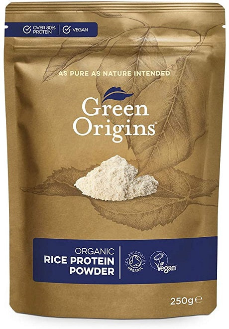 Organic Rice Protein Powder - 250g - Dennis the Chemist