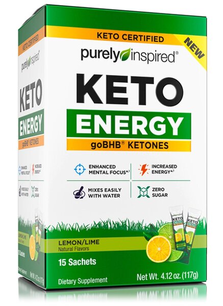 Keto Energy, Lemon Lime - 15 sachets - Dennis the Chemist