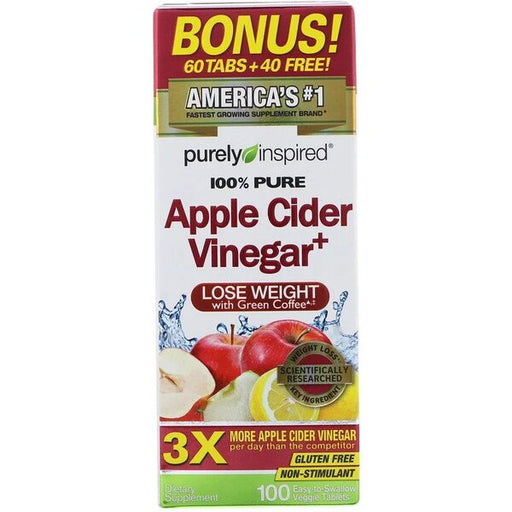 Apple Cider Vinegar+ - 100 veggie caplets - Dennis the Chemist