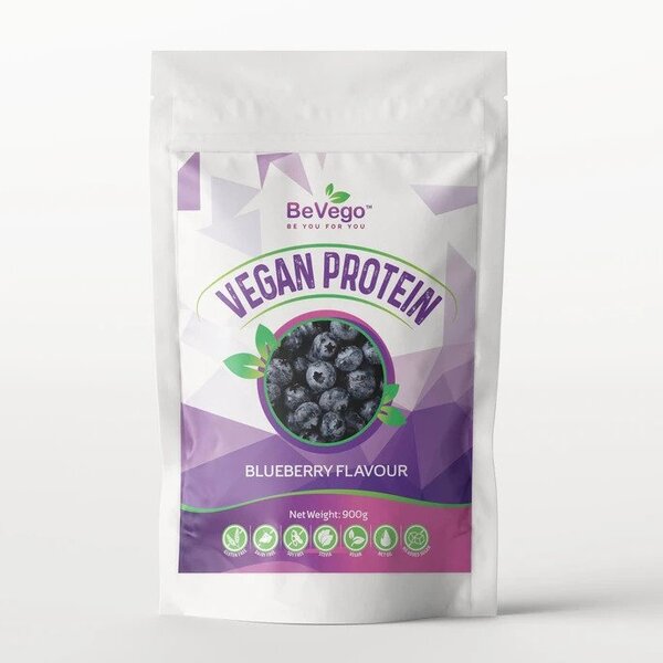 Vegan Protein, Blueberry - 900g - Dennis the Chemist