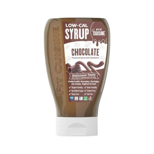 Low-Cal Syrup, Chocolate - 425 ml. - Dennis the Chemist