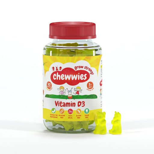 Vitamin D3, Lemon - 30 chewwies - Dennis the Chemist