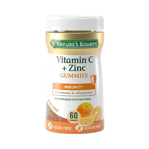 Vitamin C + Zinc Gummies, Orange - 60 gummies - Dennis the Chemist