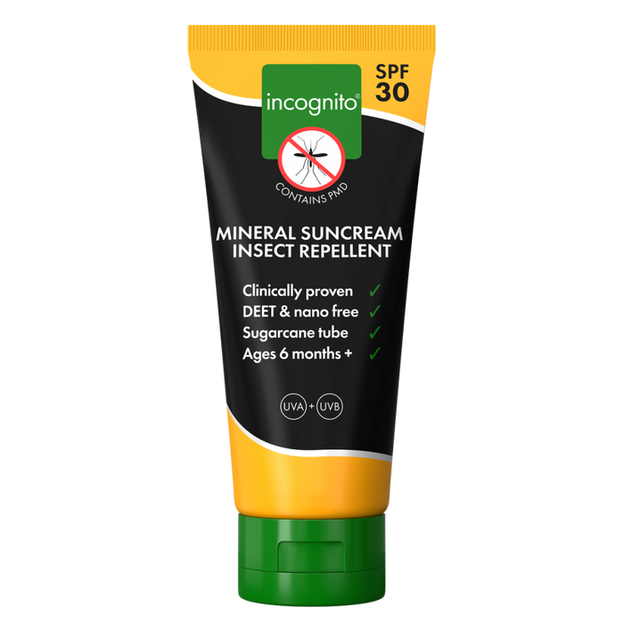Incognito Mineral Sun Cream Insect Repellent SPF30 100ml - Dennis the Chemist