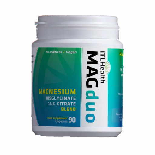 ITL Health MAGduo Magnesium Bisglycinate and Citrate Blend 90's - Dennis the Chemist