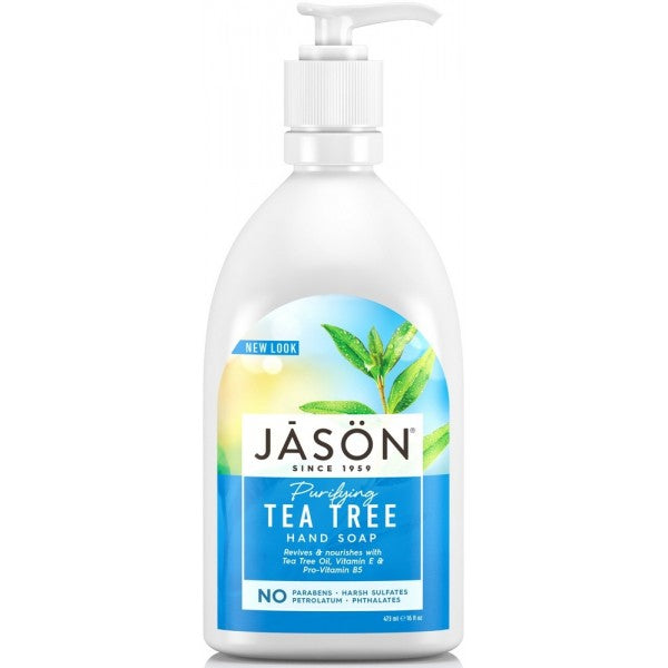 Jason Purifying Tea Tree Hand Soap 473ml - Dennis the Chemist