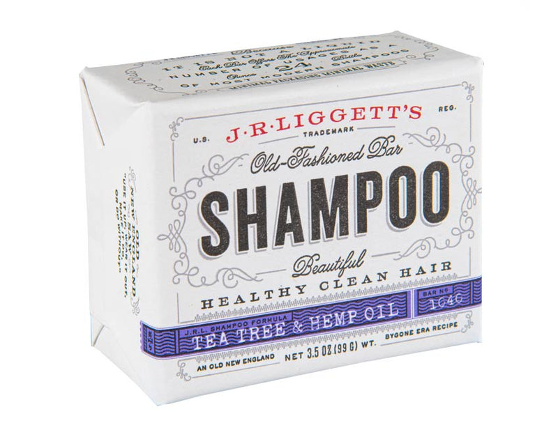 Shampoo Bar Tea Tree & Hemp Oil 99g - Dennis the Chemist