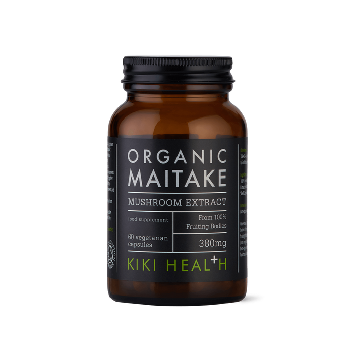 Kiki Health Organic Maitake Mushroom Extract Capsules 60's - Dennis the Chemist