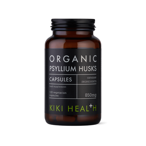 Kiki Health Organic Psyllium Husks Capsules 120's - Dennis the Chemist