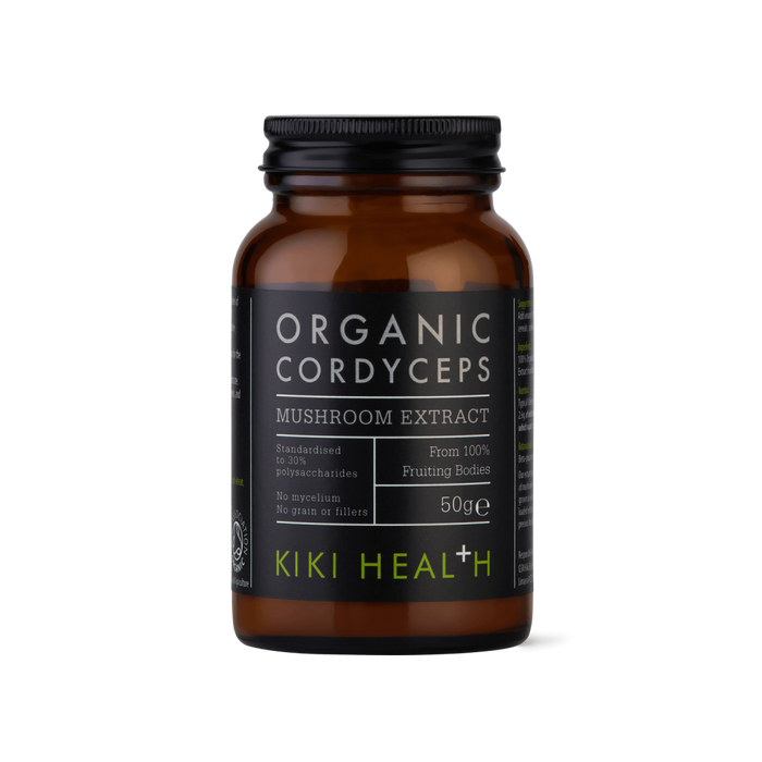 Kiki Health Organic Cordyceps Mushroom Extract Powder 50g - Dennis the Chemist