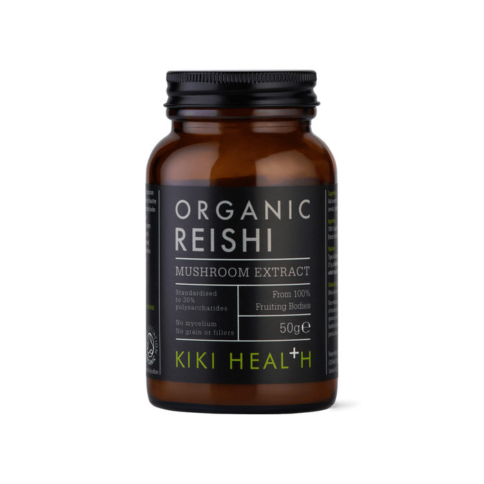 Kiki Health Organic Reishi Mushroom Extract Powder 50g - Dennis the Chemist