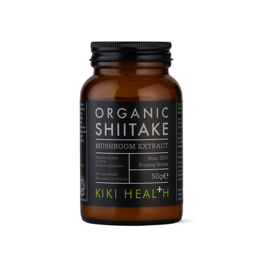 Kiki Health Organic Shiitake Mushroom Extract Powder 50g - Dennis the Chemist