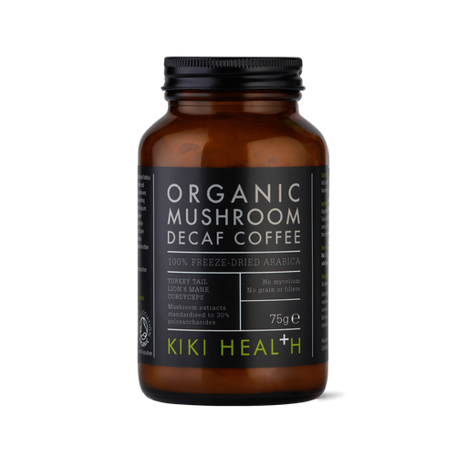 Kiki Health Organic Mushroom Decaf Coffee 75g - Dennis the Chemist
