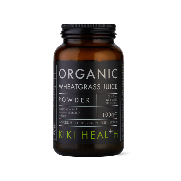 Kiki Health Organic Wheatgrass Juice Powder 100g - Dennis the Chemist