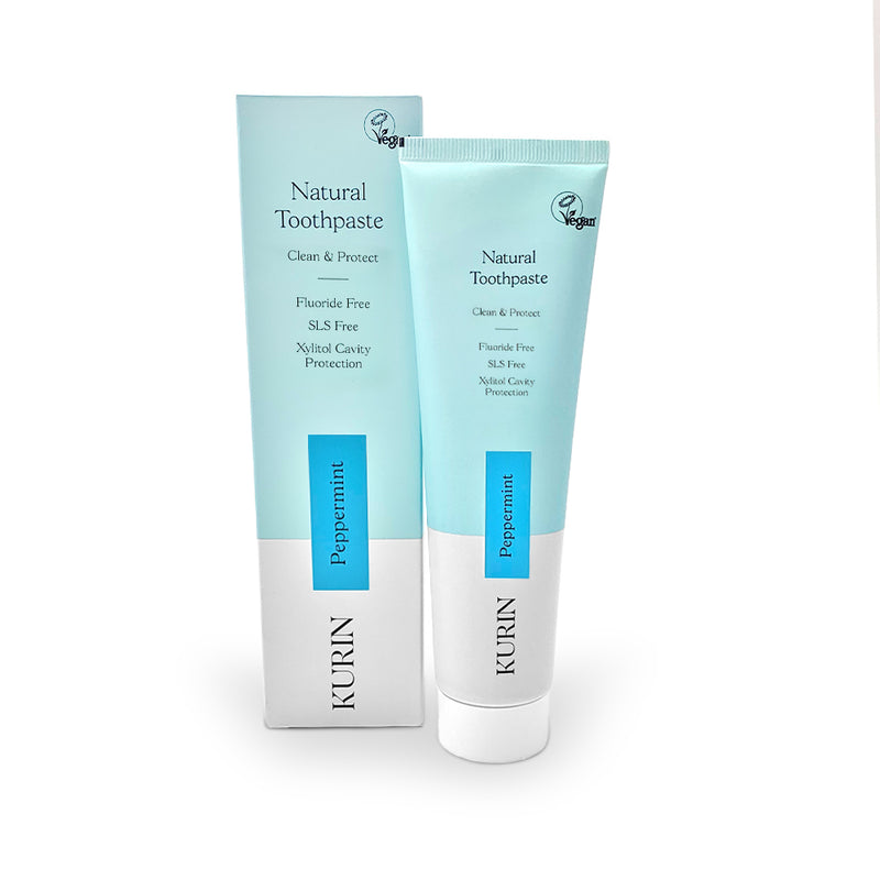 Kurin Natural Toothpaste Fluoride Free Peppermint 100ml - Dennis the Chemist