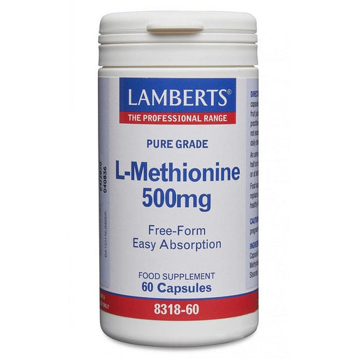 L-Methionine 500mg 60's - Dennis the Chemist
