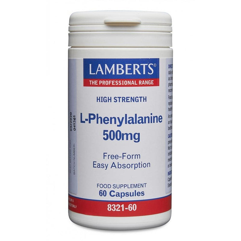 L-Phenylalanine 500mg 60's - Dennis the Chemist
