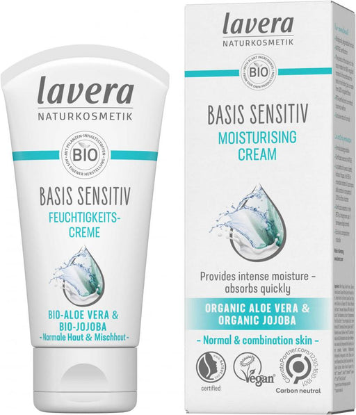 Lavera Basis Sensitiv Moisturising Cream 50ml - Dennis the Chemist