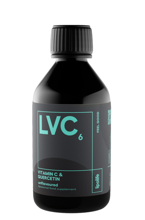 Lipolife LVC6 Vitamin C & Quercetin 240ml (Liposomal) - Dennis the Chemist