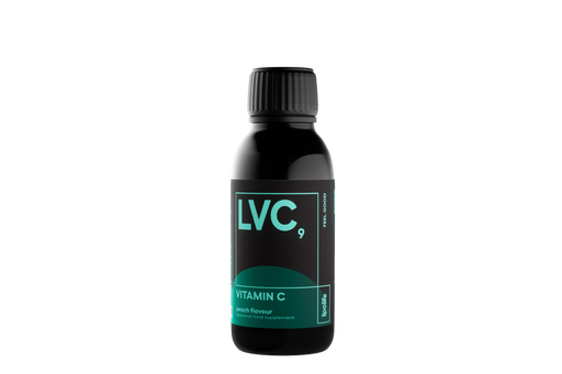 LVC9 Vitamin C Peach Flavour 150ml (Liposomal) - Dennis the Chemist