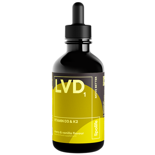 Lipolife LVD1 Vitamin D3 & K2 60ml (Liposomal) - Dennis the Chemist