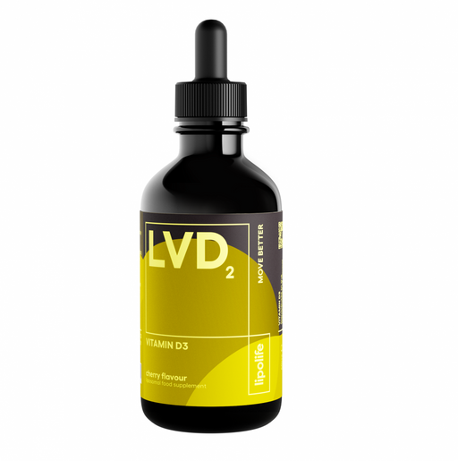 LVD2 Vitamin D3 Cherry Flavour 60ml (Liposomal) - Dennis the Chemist